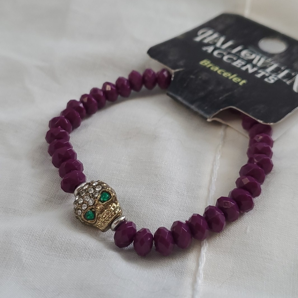 🍄Skull bracelet